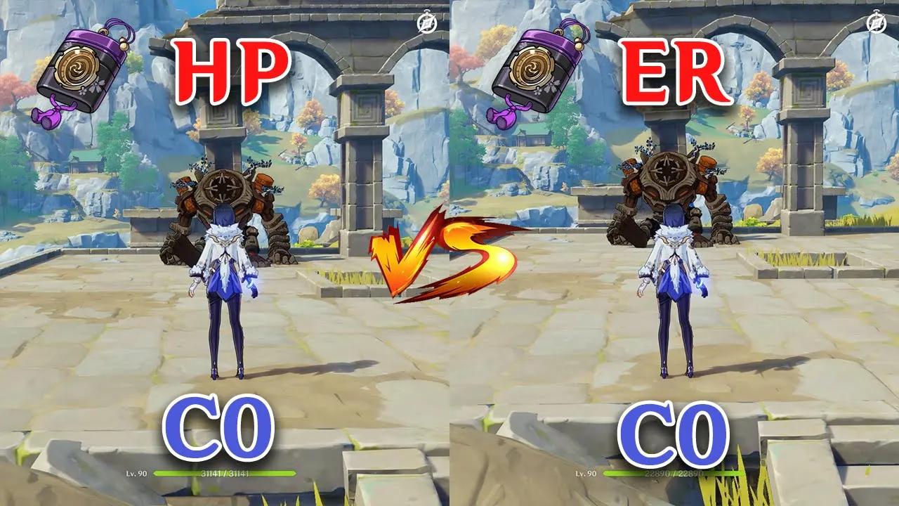 Yelan HP Sands vs ER Sands!! which is the better? Gameplay COMPARISON!!!Gameplay COMPARISON!!! thumbnail