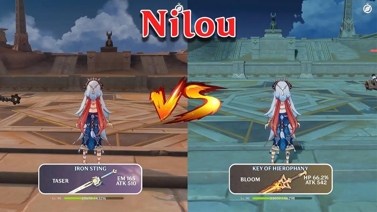 Nilou Iron Sting vs Key Of Khaj-Nisut! Bountiful Cores (Super Bloom) gameplay and Team Comp! thumbnail