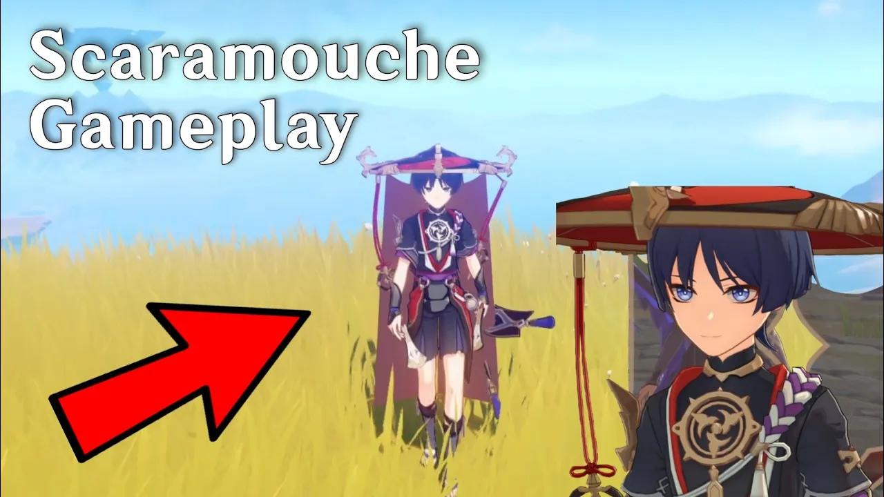 New INFO: Scaramouche gameplay 3.1 - Genshin Impact thumbnail