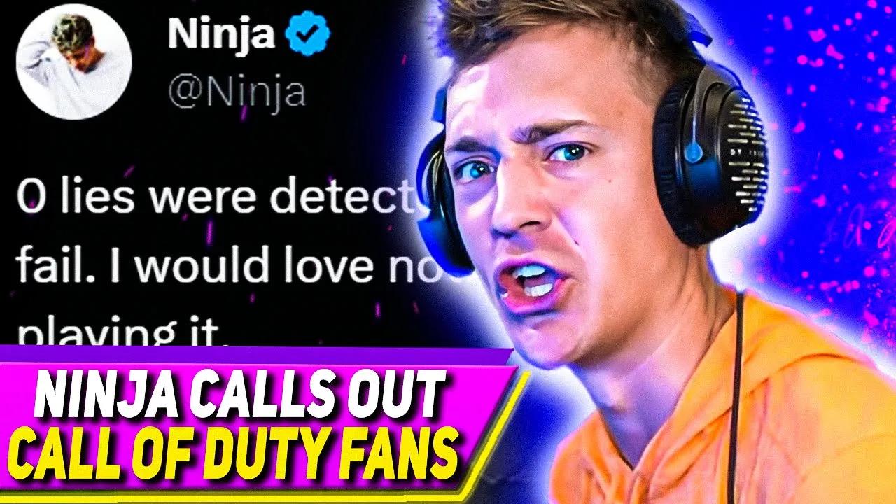 Ninja ROASTS "Mentally Abused" CoD Fans thumbnail