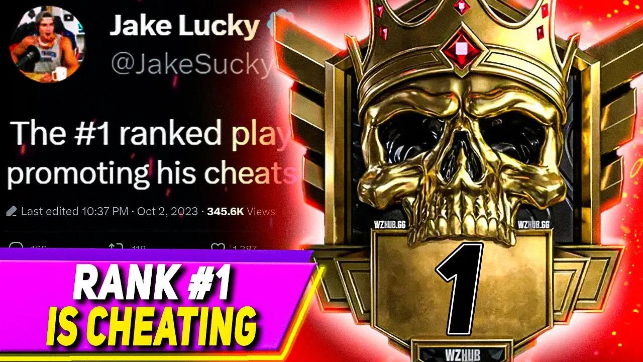 #1 CoD Ranked Player is CHEATING thumbnail