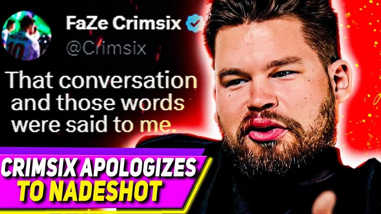 Crimsix Apologizes to Nadeshot But Says He Didn't Lie thumbnail