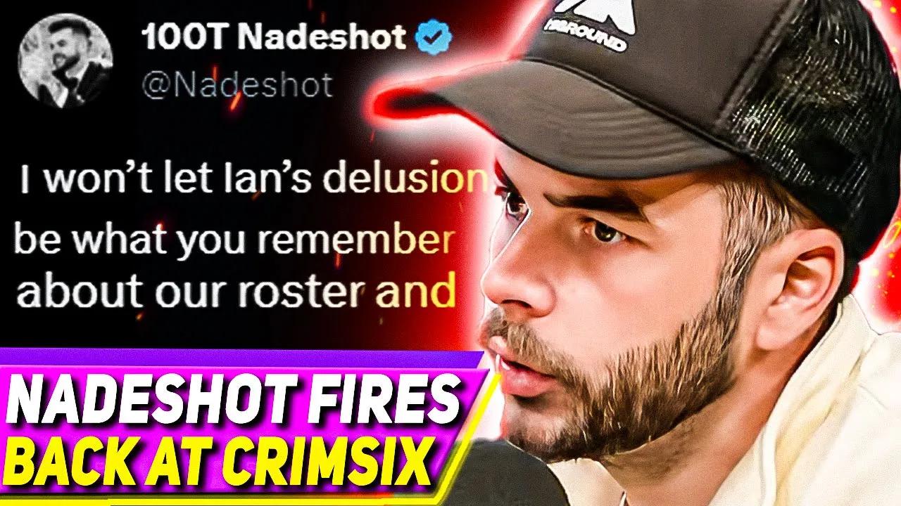 Nadeshot GOES OFF Crimsix LIAR on Delusional OpTic Story thumbnail