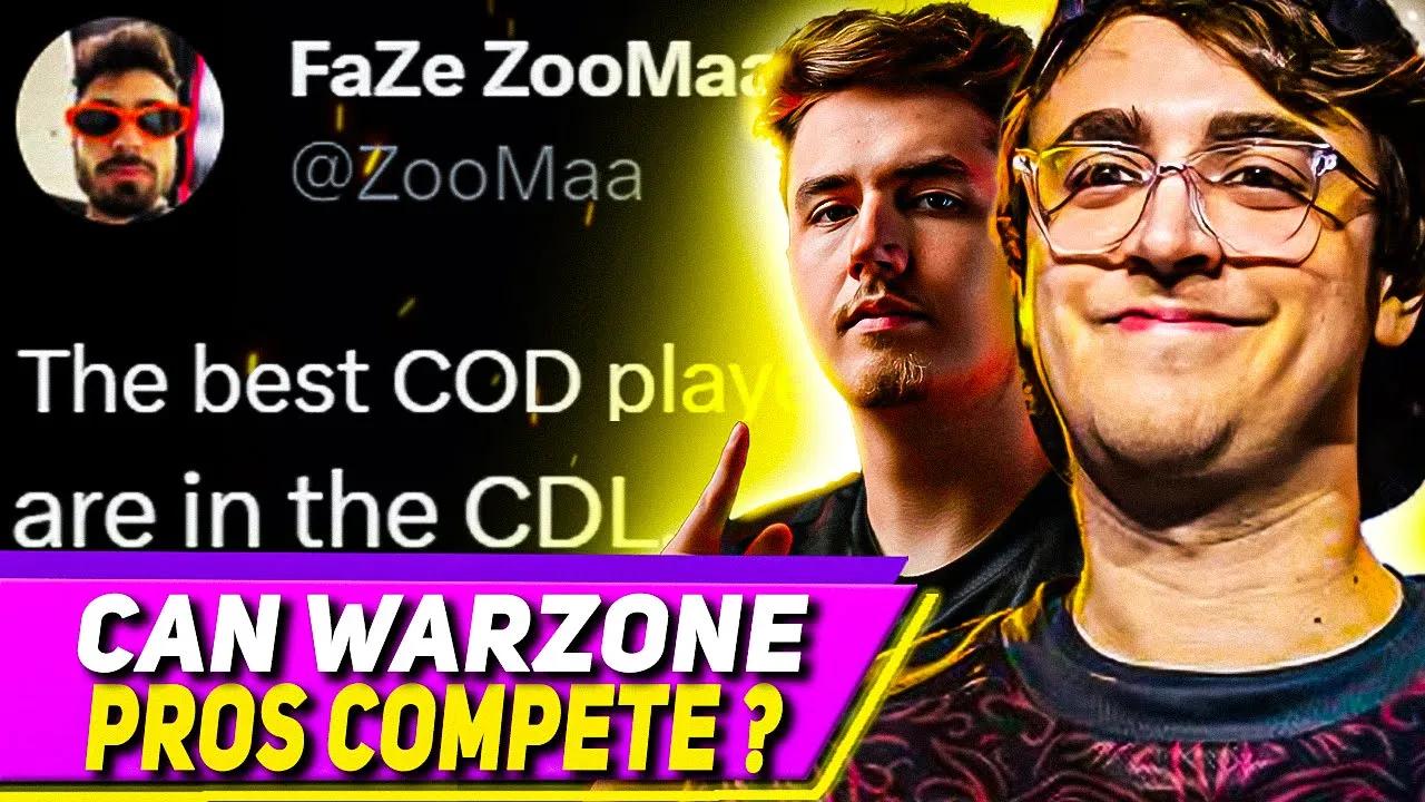 Warzone Pros Becoming CoD Pros? Clayster Zoomaa Drazah RESPOND thumbnail