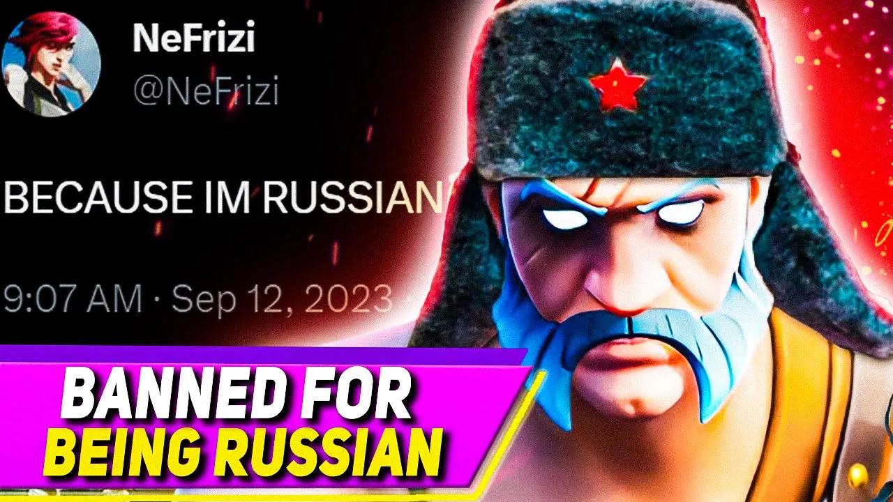 Fortnite BANS Pros from $4 million Event for Being Russian thumbnail