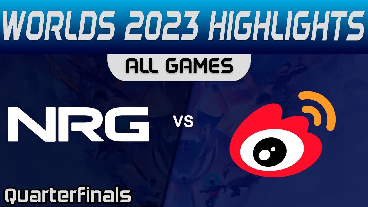 NRG vs WBG Highlights ALL GAMES Worlds Playoffs 2023 NRG vs Weibo Gaming by Onivia thumbnail