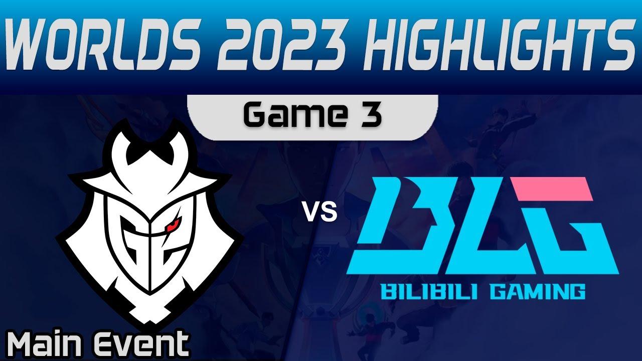 G2 vs BLG Highlights Game 3 R5 Worlds Main Event 2023 G2 Esports vs Bilibili Gaming by Onivia thumbnail