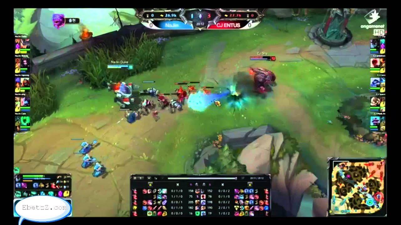 OGN Champions Qualifiers NaJin vs CJ ENTUS Game 1 S5 thumbnail