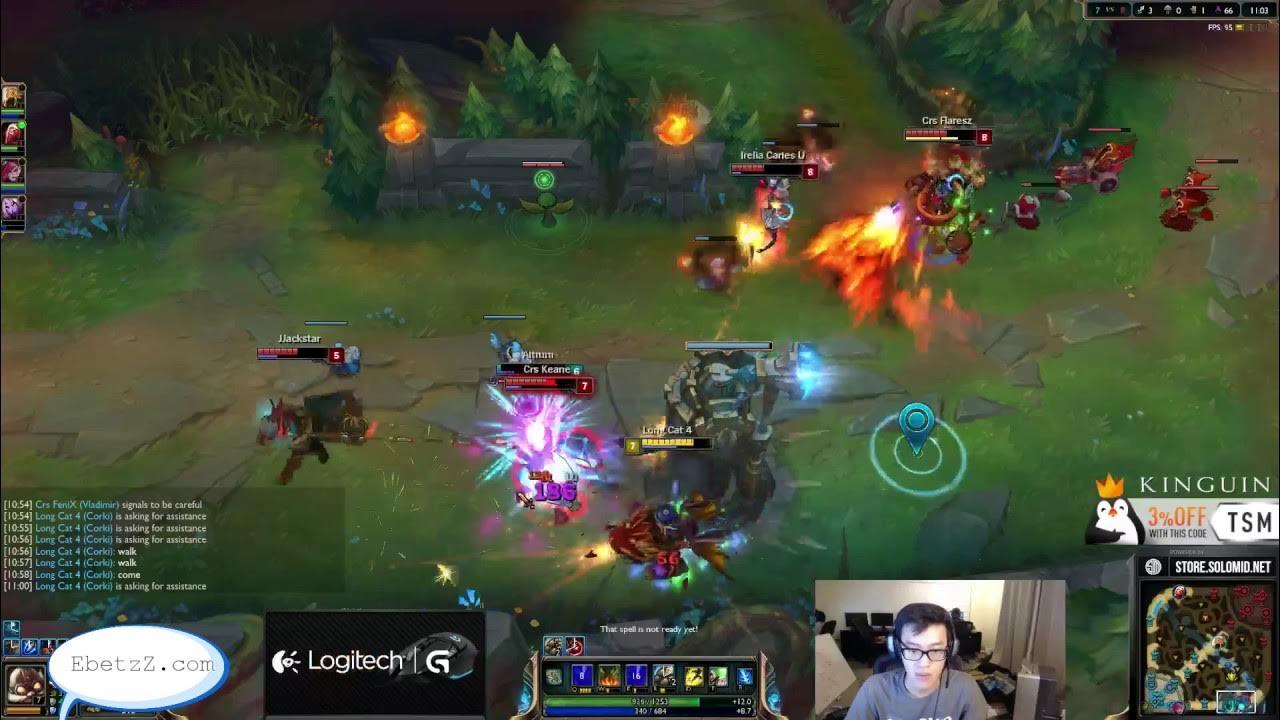 TSM WildTurtle plays Corki League of Legends S5 Ranked VOD thumbnail