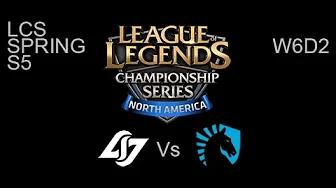 Counter Logic Gaming vs Team Liquid NA LCS W6D2 Game Highlights thumbnail