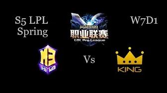 Master 3 vs KING LPL Spring W7D1 Game 1 Highlights thumbnail