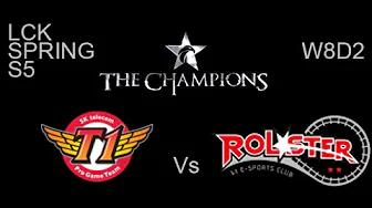 SK Telecom T1 vs KT Rolster LCK Spring W8D2 Game 2 Highlights thumbnail