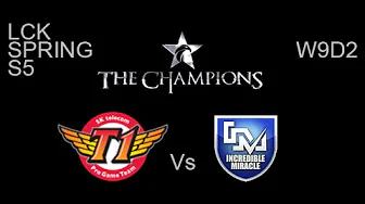 Sk Telecom T1 vs Incredible Miracle LCK Spring W9D2 Game 1 Highlights thumbnail