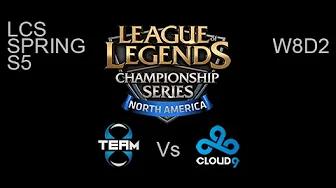 Team8 vs Cloud9 NA LCS W8D2 Game Highlights thumbnail