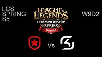 Gambit Gaming vs SK Gaming EU LCS Spring W9D2 Game Highlights thumbnail