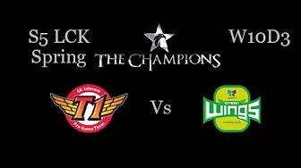 SKT vs Jin Air Green Wings LCK Spring W10D3 Game 2 Highlights thumbnail