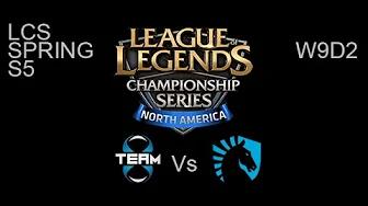 Team 8 vs Team Liquid NA LCS W9D2 Game Highlights thumbnail