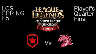 Gambit Gaming vs Unicorns of Love EU LCS Spring Playoffs Quarter Finals Game 1 Highlights thumbnail