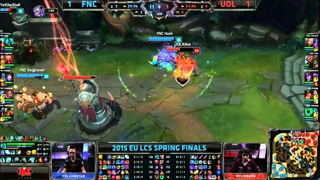 Unicorns Of Love vs Fnatic EU LCS Spring Playoffs Finals Game 3 Highlights thumbnail