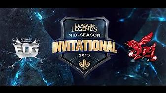 Edward Gaming vs AHQ E Sports Club MSI Knockout   Semifinals Game 2 Highlights thumbnail