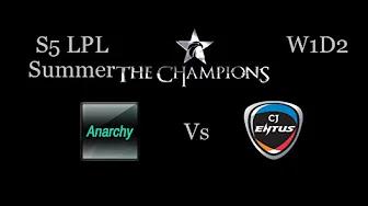 CJ vs ANC, Game 3   LCK Summer 2015 W1D2   CJ Entus vs Anarchy thumbnail