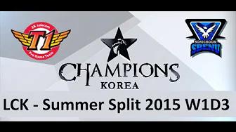 SKT vs SBENU LCK Champions Summer Split 2015 W1D4 SK Telecom vs SBENU Sonocboom game 1 highlights thumbnail