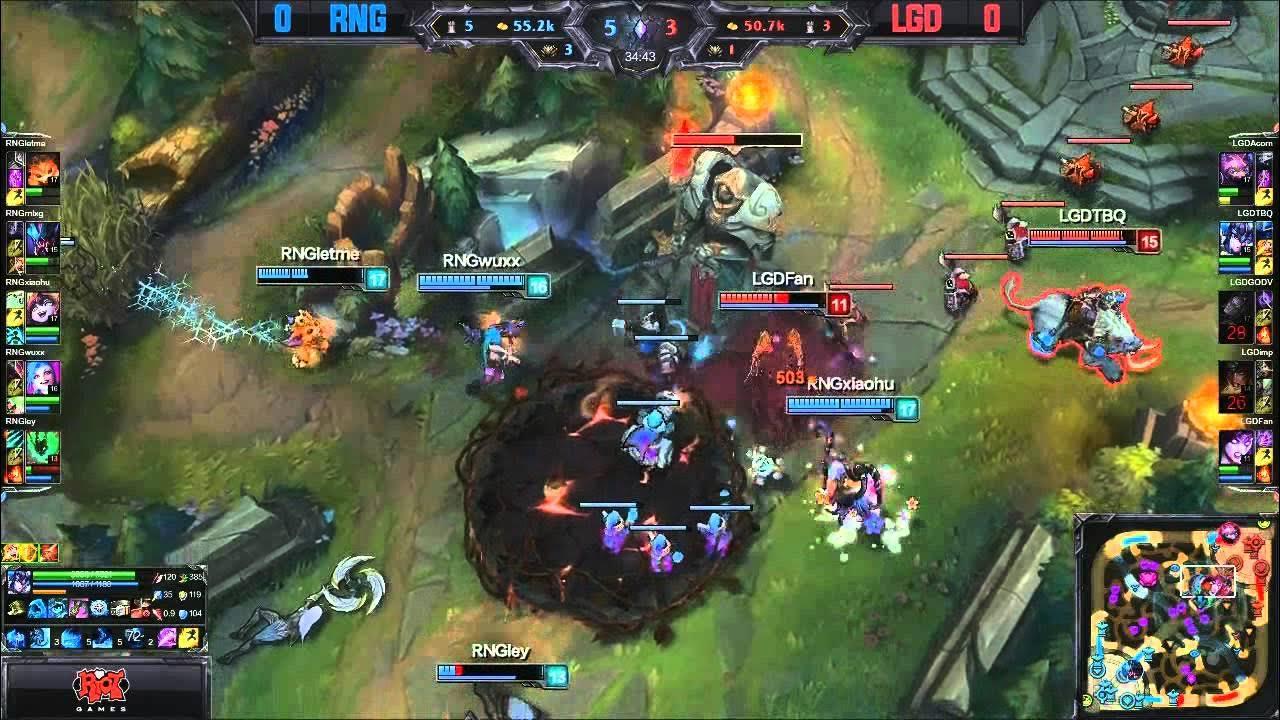 Royal Never Give Up vs LGD Gaming LPL Summer Split 2015 W1D3 Game 1 Highlights thumbnail