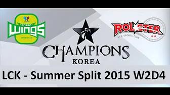 JAG vs KT LCK Champions Summer Split 2015 W2D4 JinAir Green Wings vs KT Rollster game 1 highlights thumbnail