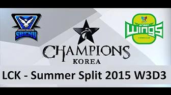 SSB vs JAG LCK Champions Summer Split 2015 W3D3 SBENU Sonic Boom vs Jin Air Green Wings game 1 highl thumbnail