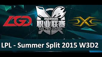 LGD vs SS Tencent LPL Summer Split 2015 W3D2 LGD Gaming vs Snake Gaming Game 1 highlights thumbnail