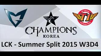 SSG vs SKT LCK Champions Summer Split 2015 W3D4 Samsung vs SK Telecom game 2 highlights thumbnail