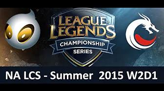 DIG vs TDK NA LCS Championship series Summer Split 2015 W2D1 Dignitas vs Team Dragon Knights game hi thumbnail