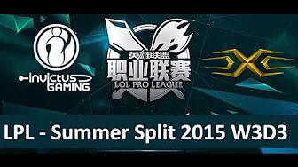 IG vs Snake Tencent LPL Summer Split 2015 W3D3 Invictus Gaming vs Snake eSports Game 2 highlights thumbnail