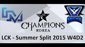 Longzhu vs Sbenu LCK Champions Summer Split 2015 W4D2 Longzhu Incredible Miracle vs Sbenu Sonicboom thumbnail