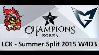 NaJin vs Samsung LCK Champions Summer Split 2015 W4D3 NaJin e mFire vs Samsung Galaxy Game 1 Highlig thumbnail