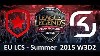 GMB vs SK EU LCS Championship series Summer Split 2015 W3D2 Gambit Gaming vs SK Gaming Game Highligh thumbnail