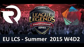 OG vs EL EU LCS Championship series Summer Split 2015 W4D2 Origen vs Elements game highlights thumbnail