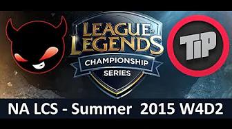 NME vs TIP NA LCS Championship series Summer Split 2015 W4D2 Enemy Esports vs Team Impulse Game High thumbnail