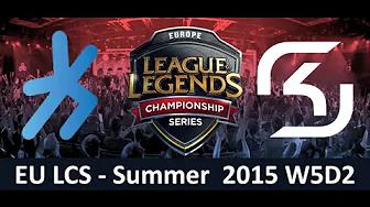 H2K vs SK EU LCS Championship series Summer Split 2015 W5D2 H2K vs SK Gaming Highlights thumbnail