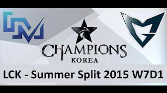 LONGZHU vs SAMSUNG LCK Champions Summer Split 2015 W7D1 Longzhu IM vs Samsung Galaxy Game 1 Highligh thumbnail