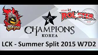 NaJin vs KT LCK Champions Summer Split 2015 W7D2 NaJin emFire vs KT Rolster Game 1 Highlights thumbnail