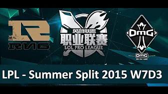 RNG vs OMG Tencent LPL Summer Split 2015 W7D3 Royal Never Give Up vs OMG Game 2 highlights thumbnail