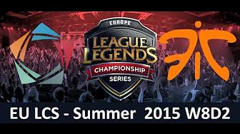 EL vs FNC EU LCS Championship series Summer Split 2015 W8D2 Elements vs Fnatic game Highlights thumbnail