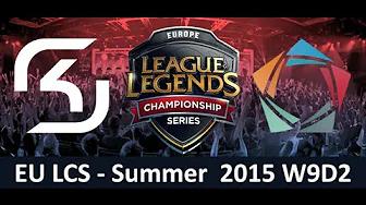 SK vs EL EU LCS Championship series Summer Split 2015 W9D2 SK Gaming vs Elements game Highlights thumbnail