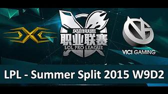 SS vs VG Tencent LPL Summer Split 2015 W9D2 Snake vs Vici Gaming Game 1 Highlights thumbnail