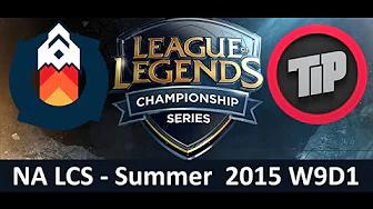 GV vs TIP NA LCS Championship series Summer Split 2015 W9D1 Gravity vs Team Impulse game Highlights thumbnail