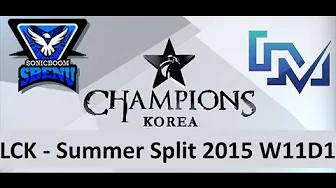 SBENU vs Longzhu LCK Champions Summer Split 2015 W11D1 Sbenu Sonicboom vs Longzhu IM Game 2 Highligh thumbnail