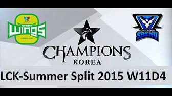 JAG vs SSB LCK Champions Summer Split 2015 W11D4 Jin Air Green Wings vs SBENU game 3 highlights thumbnail