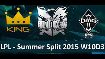 KG vs OMG Tencent LPL Summer Split 2015 W10D3 King vs OMG Game 1 highlights thumbnail