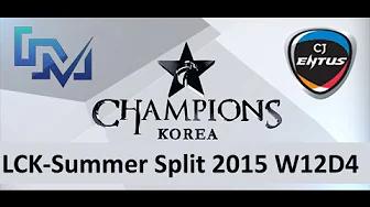 IM vs CJ LCK Champions Summer Split 2015 W12D4 Longzhu vs CJ Entus game 1 highlights thumbnail